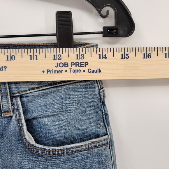 Reformation Women Blue Serena High Waist Skinny Distressed Button Jeans Size 27 - Picture 11 of 14